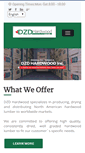 Mobile Screenshot of dzdhardwood.com